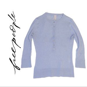 Free People Swater with buttons